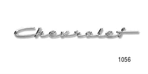 Chevrolet Dash Script Emblem for 1957 Chevy Tri-Five 150 & 210