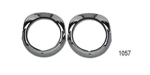 HEADLIGHT BEZELS W/ GASKE