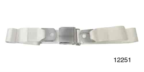 FRONT SEAT BELT WHITE