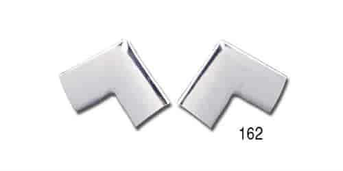 Rear Window Corner Mouldings for 1955-1957 Chevy Tri-Five Sedan