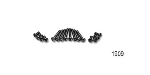Stainless Park Light, Tail Light, & Back-Up Light Lens Screw Set for 1956 Chevy Tri-Five