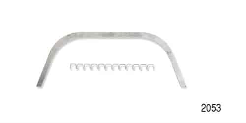 A-Arm Dust Shield Retainers Set for 1955-1956 Chevy Tri-Five
