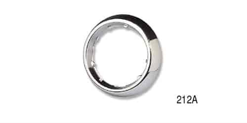 Dome Light Lens Bezel for 1955-1957 Chevy Tri-Five Sedan, Wagon, & Hardtop