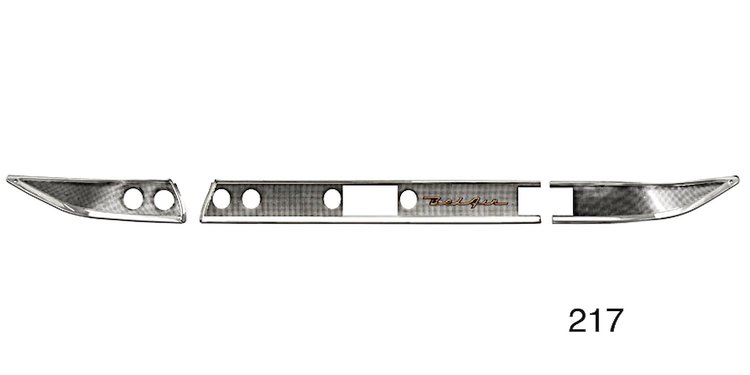 Dash Trim Set for 1957 Chevy Tri-Five Bel Air