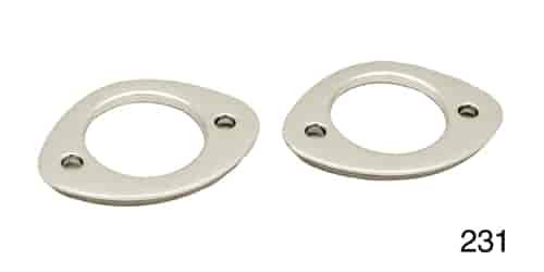 License Lens Bezels for 1955-1957 Chevy Tri-Five Nomad & Wagon