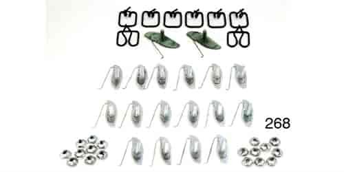 MOULDING CLIP SET FENDER
