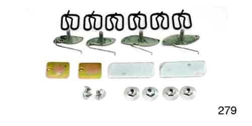 MOULDING CLIP SET DOOR