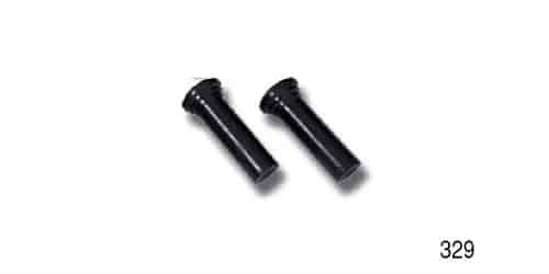 Black Plastic Door Lock Knobs for 1955-1957 Chevy Tri-Five