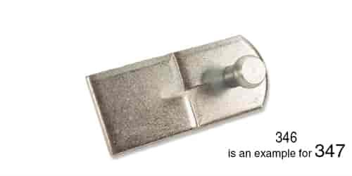 Clutch Frame Bracket with Pivot Stud for 1956-1957 Chevy Tri-Five