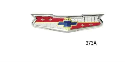 Hood Emblem with Bezel for 1956 Chevy Tri-Five