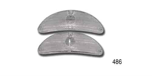 Clear Park Light Lenses for 1955 Chevy Tri-Five