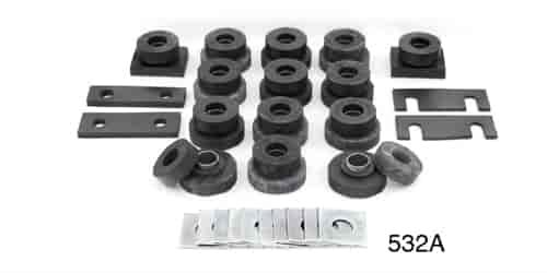 Body Mount Set for 1955-1957 Chevy Tri-Five Sedan, Nomad, Wagon