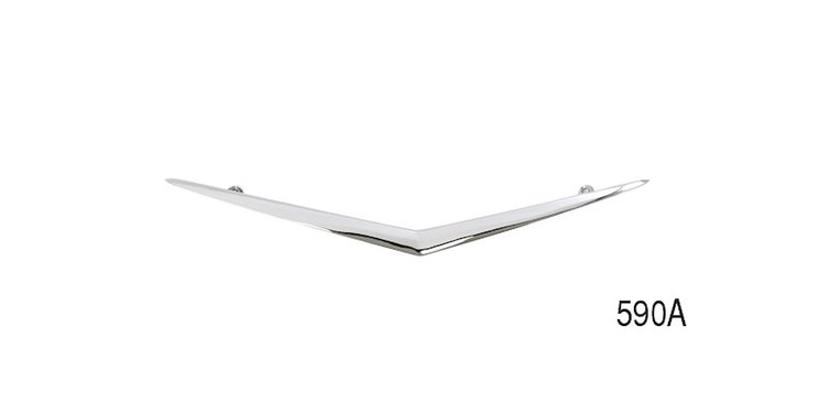 Hood Vee Emblem for 1957 Chevy Tri-Five 150 & 210 V8