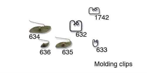 UNIV MOULDING CLIP 1 X 1