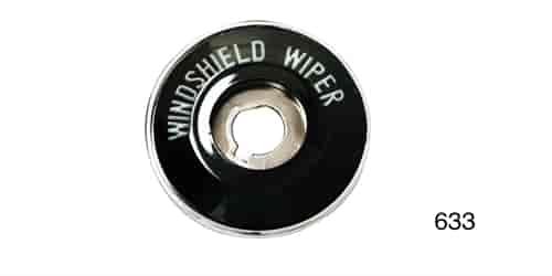 Wiper Dash Bezel with Chrome Plate for 1955-1956 Chevy Tri-Five Bel Air