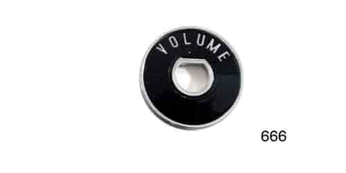 VOLUME DASH BEZEL CHROME