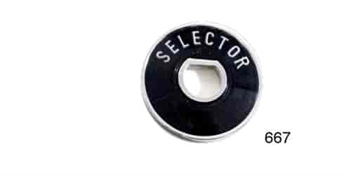 SELECTOR DASH BEZEL CHROM