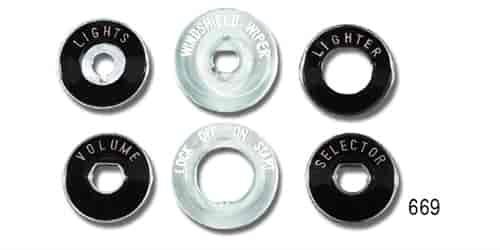 DASH BEZEL SET CHROME PLA