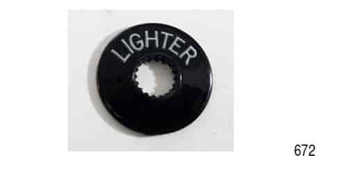 LIGHTER DASH BEZEL PLASTI