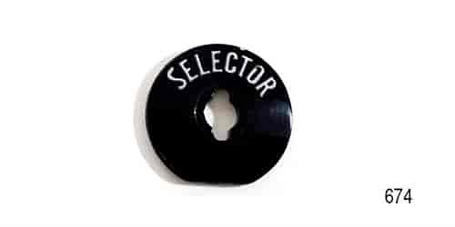 SELECTOR DASH BEZEL PLAST