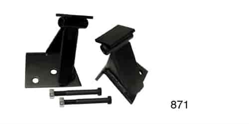 Engine Side Motor Mount Conversion Set for 1955-1957 Chevy Tri-Five w/ Seamed Frame