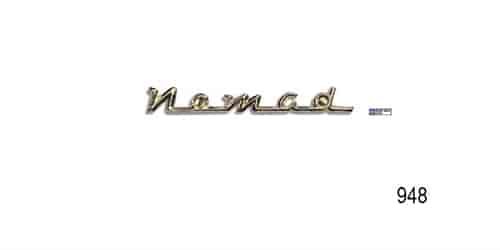 Nomad Script Emblem for 1955-1957 Chevy Tri-Five Nomad