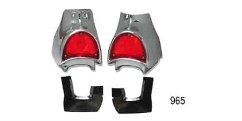 Tail Light Housing Assembly for 1957 Chevy Tri-Five