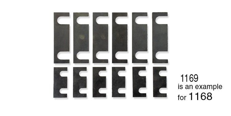 Radiator Support to Fender Shim Kit for 1955-1956 Chevy Tri-Five