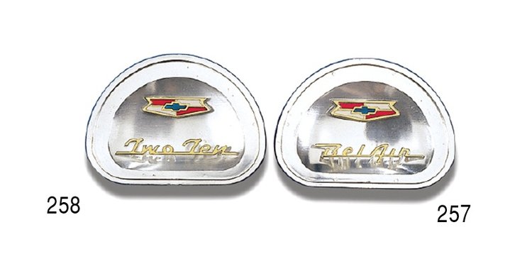 1957 HORN CAP EMBLEM