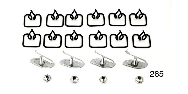 Moulding Clip Set Adapter for 1957 Chevy
