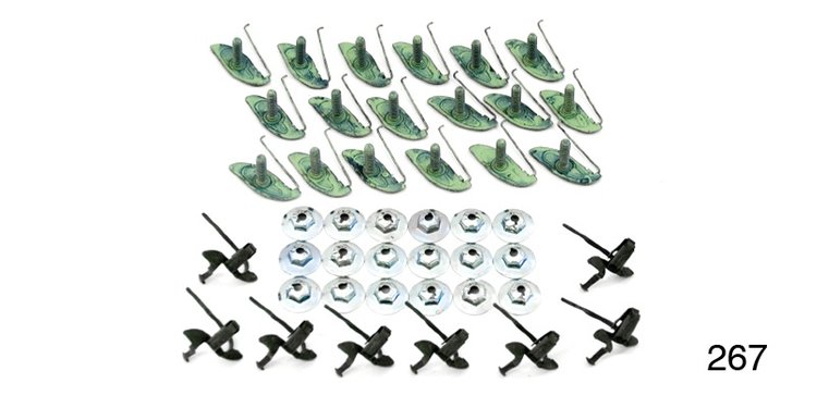 1957 MOULDING CLIPS