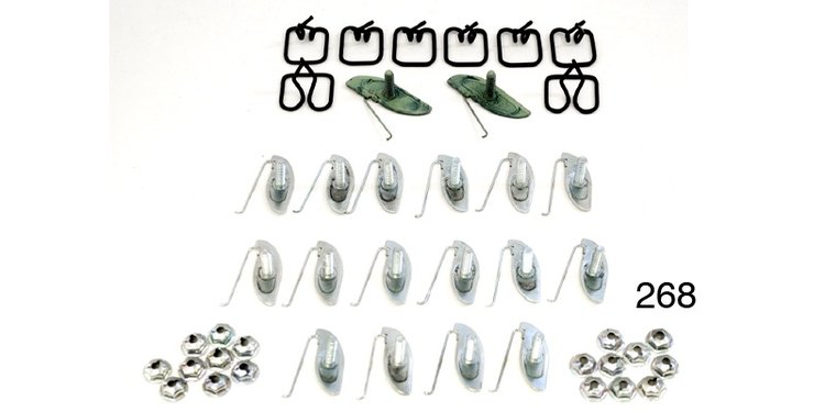 1956 MOULDING CLIPS