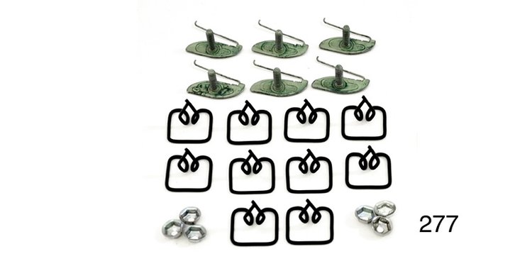 Moulding Clip Set Adapter for 1956 Chevy