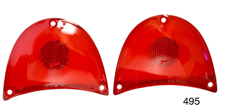 Taillight Lenses Guide for 1957 Chevy