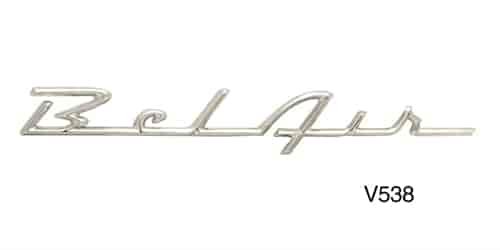 BEL AIR SCRIPT CHROME