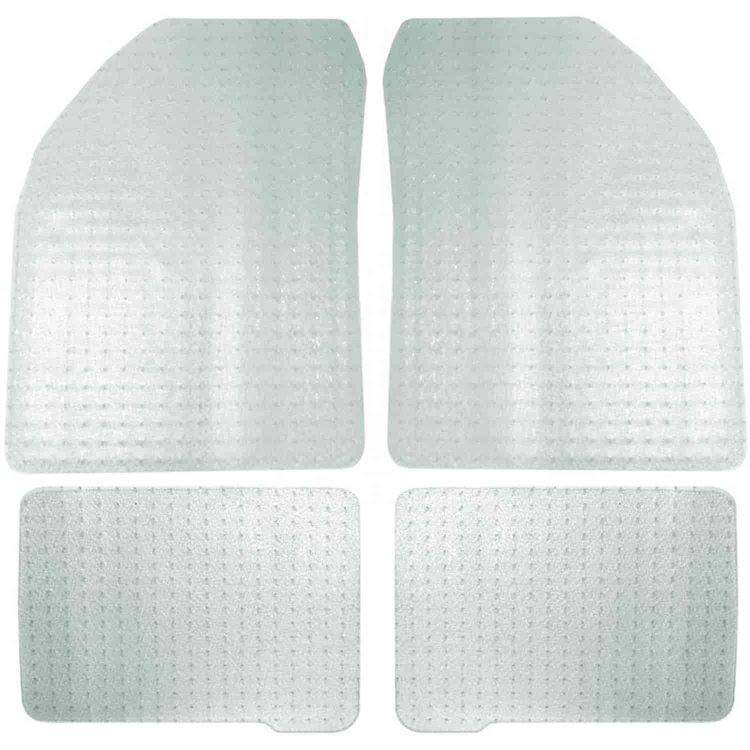 Clear Vinyl Floor Mats Custom engineered to fit your vehicle