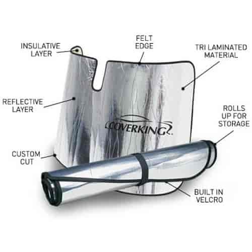 Custom Sun Shield Custom engineered for your vehicle