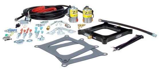 Blackout Perimeter Plate Nitrous System Kit Square Flange without Bottle