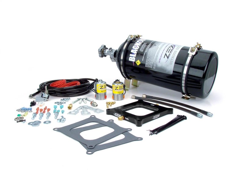 Blackout Perimeter Plate Nitrous System Kit Square Flange