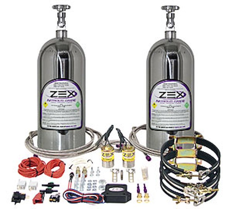 Nitrous System Kit Universal Race Diesel Polished