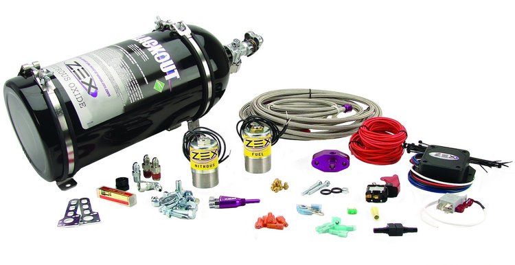High-Output Blackout Nitrous System Kit 2005-2010 Mustang