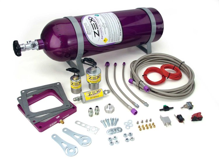 Blackout Race Perimeter Plate Nitrous System Kit Square Flange