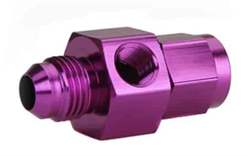 Inline Swivel Tee -6AN 1/8" NPT Port
