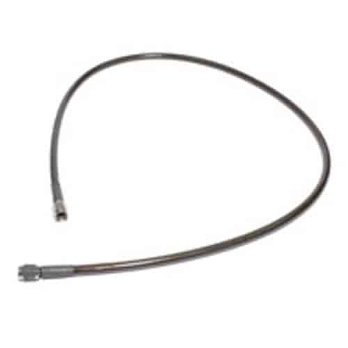 HOSE -3AN 24 STAINLESS STEEL BRAIDED