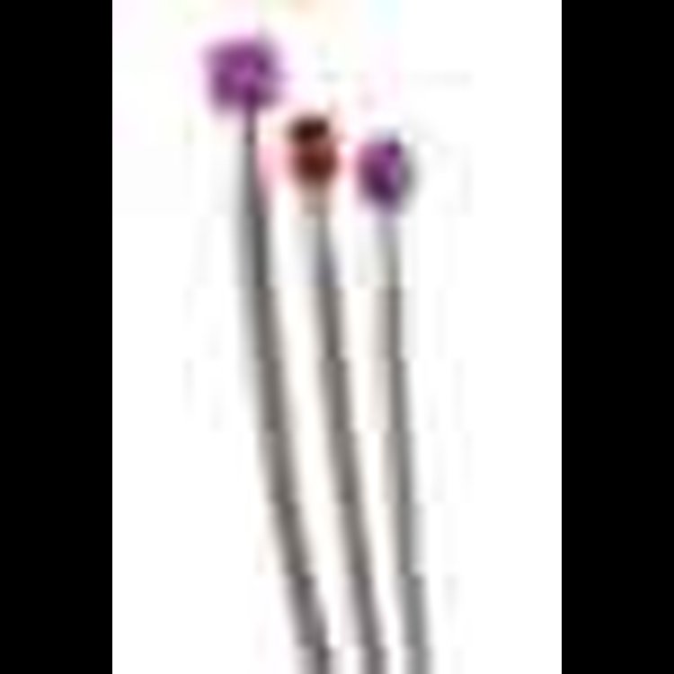 Nut 11" -3AN (Purple) -1/8 NPT (Male) w/ .086"