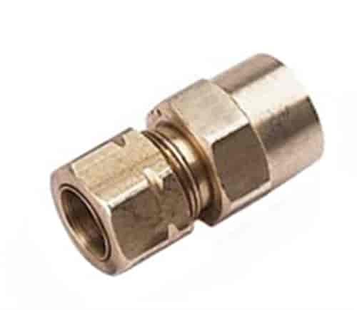 Straight Fitting 1/4" NPT Female to 3/8"