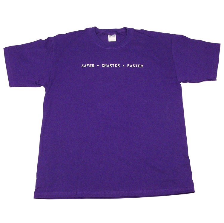 T-SHIRT PURPLE ZEX RACING LARGE