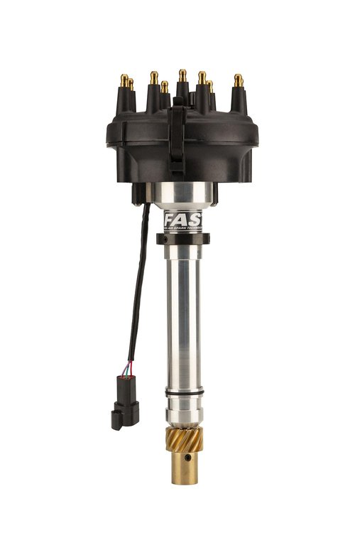 XDi Race EFI Distributor Small Block Chevy, Big Block Chevy - Large Black Cap