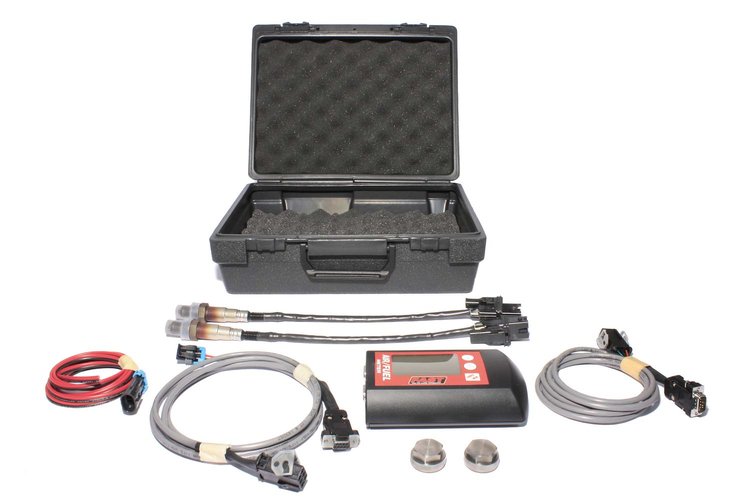 Wideband Digital Air/Fuel Meter Gasoline Motorcycle Dual Sensor