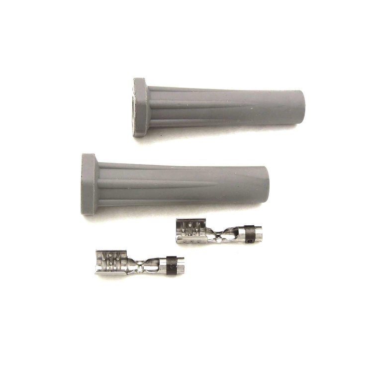 STRAIGHT SPARK PLUG BOOTS AND TERMINALS PACK OF 25